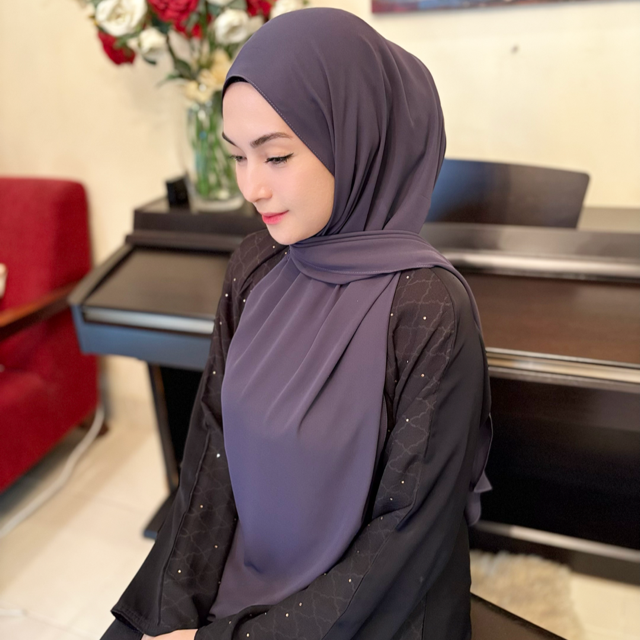 Adaara Plain Dark Grey