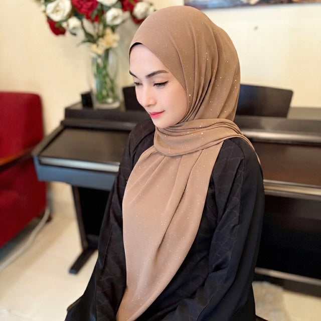 Adaara Glitter Mocha