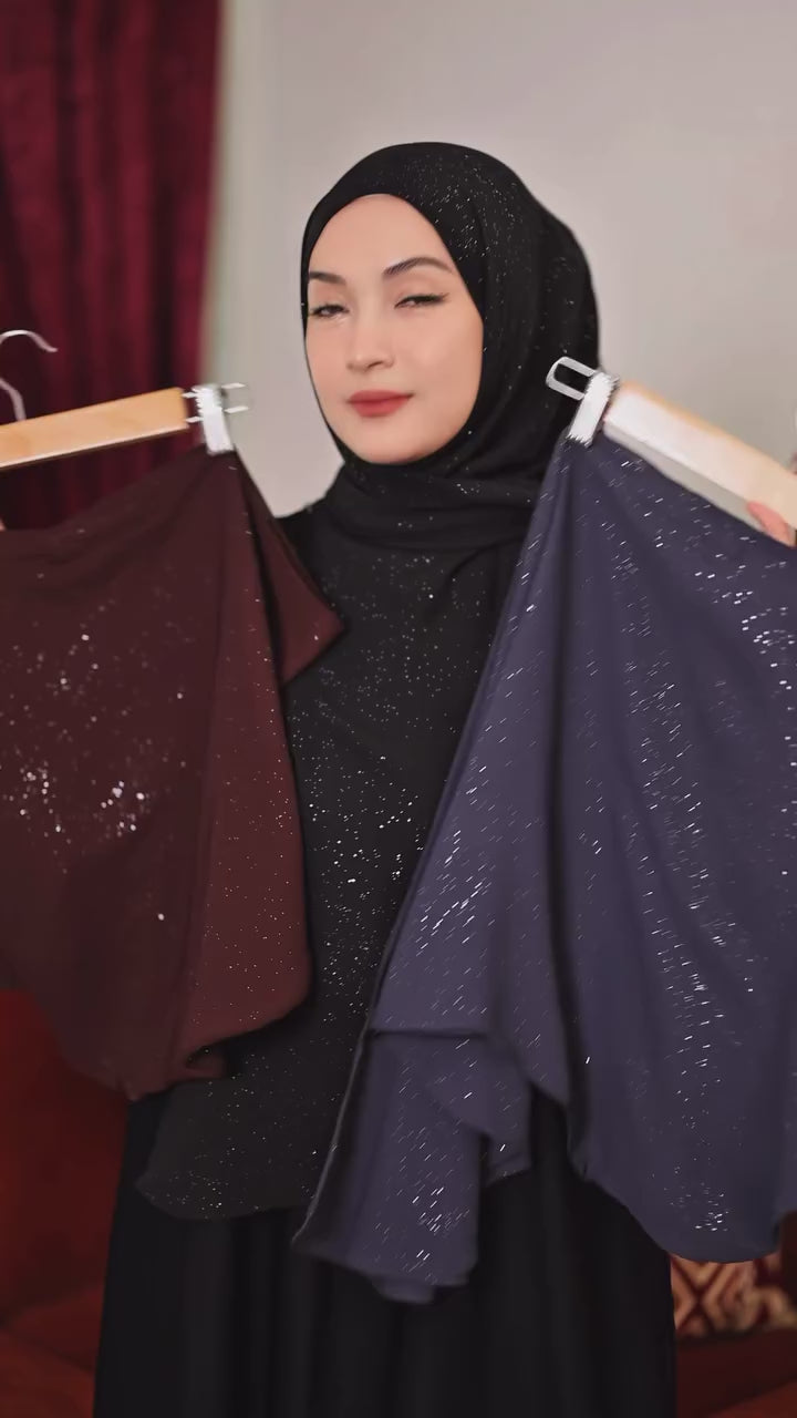 Adaara Glitter Black